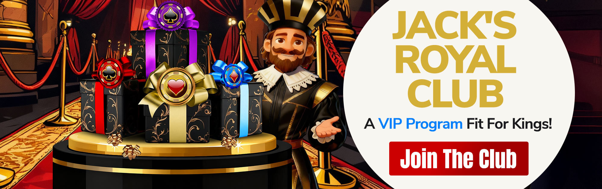 Jack's Royal Club - A VIP Program Fit For Kings